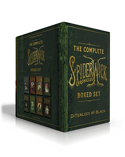 Imagen de archivo de Complete Spiderwick Chronicles Boxed Set : The Field Guide; the Seeing Stone; Lucinda's Secret; the Ironwood Tree; the Wrath of Mulgarath; the Nixie's Song; a Giant Problem; the Wyrm King a la venta por GreatBookPrices