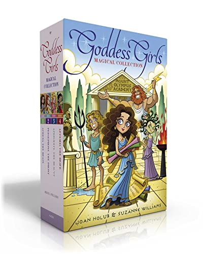 Beispielbild fr Goddess Girls Magical Collection (Boxed Set): Athena the Brain; Persephone the Phony; Aphrodite the Beauty; Artemis the Brave zum Verkauf von SecondSale