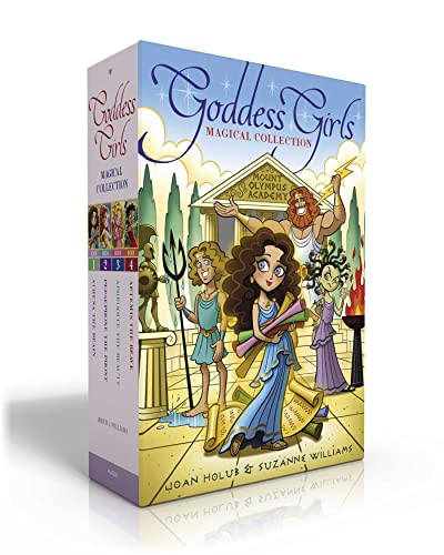 Stock image for Goddess Girls Magical Collection (Boxed Set): Athena the Brain; Persephone the Phony; Aphrodite the Beauty; Artemis the Brave for sale by Books Unplugged