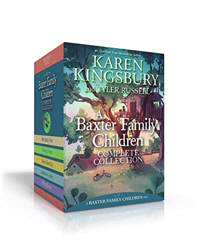 Stock image for A Baxter Family Children Complete Collection (Boxed Set): Best Family Ever; Finding Home; Never Grow Up; Adventure Awaits; Being Baxters (A Baxter Family Children Story) for sale by Red's Corner LLC