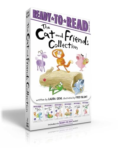 Stock image for The Cat and Friends Collection (Boxed Set): Cat Has a Plan; Goat Wants to Eat; Pig Makes Art; Dog Can Hide; Cat Sees Snow; Frog Can Hop (Ready-to-Read) [Paperback] Gehl, Laura and Blunt, Fred for sale by Lakeside Books