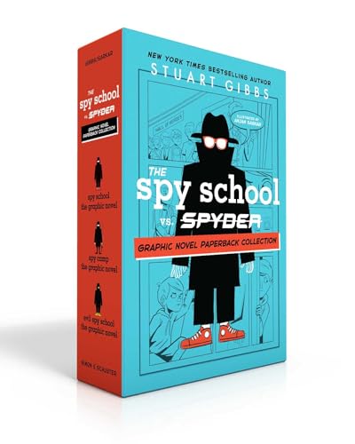 Stock image for The Spy School vs. SPYDER Graphic Novel Paperback Collection (Boxed Set): Spy School the Graphic Novel; Spy Camp the Graphic Novel; Evil Spy School the Graphic Novel for sale by BooksRun