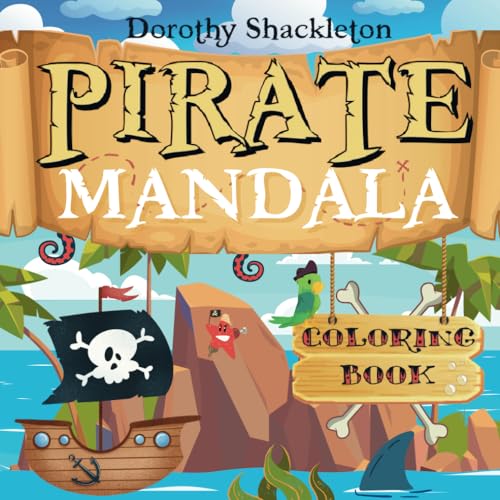 Stock image for Pirate Mandala Coloring Book (Paperback) for sale by Grand Eagle Retail