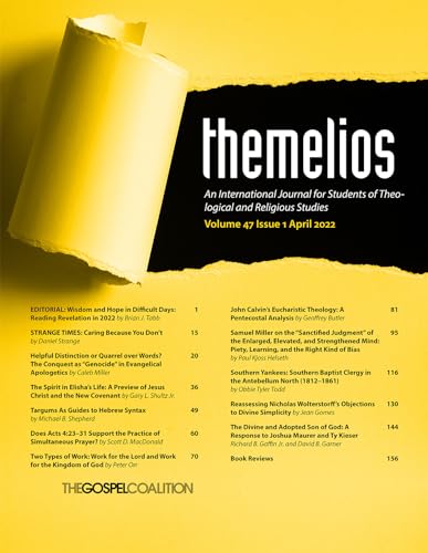 9781666747225: Themelios, Volume 47, Issue 1
