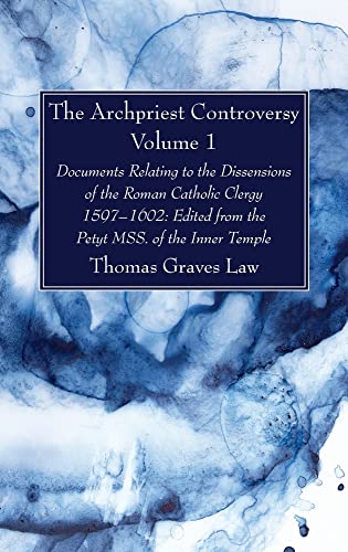 9781666761795: The Archpriest Controversy, Volume 1