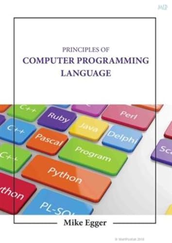 Image d'archives pour PRINCIPLES OF COMPUTER PROGRAMMING LANGUAGE (HB 2023) mis en vente par Basi6 International