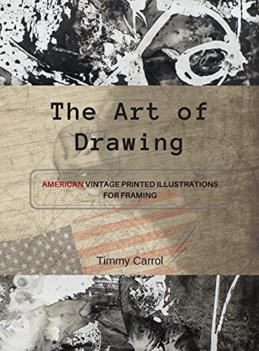 Imagen de archivo de The Art of Drawing: American vintage printed illustrations for framing. a la venta por PlumCircle