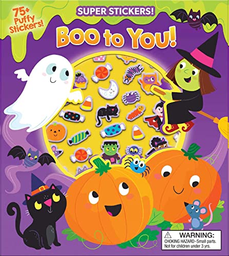 Imagen de archivo de Boo to You! Halloween Super Stickers! a la venta por Orion Tech