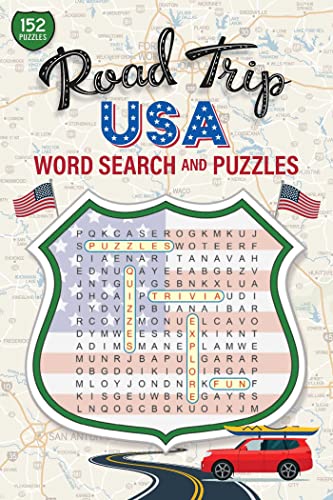 9781667200712: Road Trip USA: Word Search and Puzzles