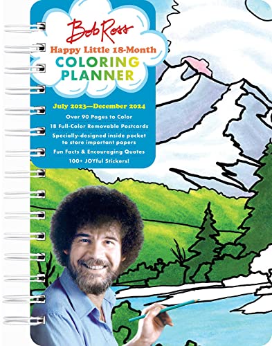 Bob Ross Happy Little 18-Month...