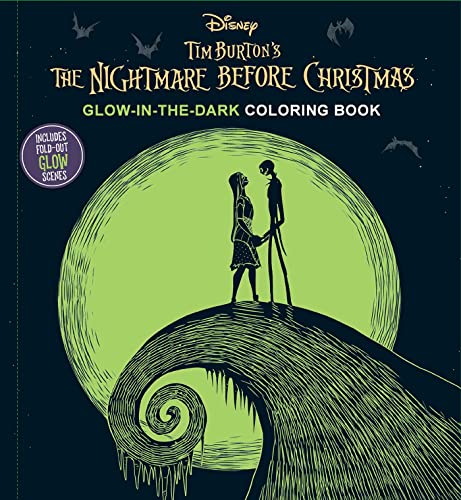 Stock image for Disney Tim Burtons The Nightmare Before Christmas Glow-in-the-Dark Coloring Book for sale by Goodwill of Colorado