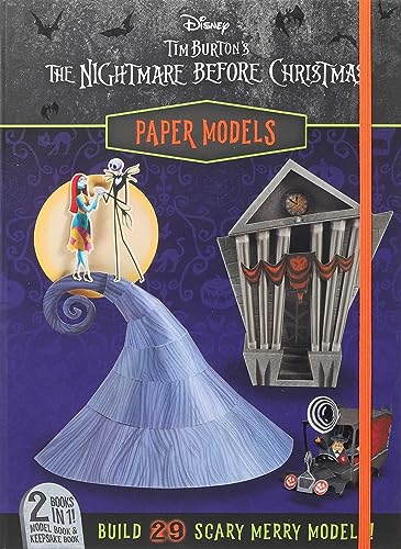 9781667202341: Disney: Tim Burton's The Nightmare Before Christmas Paper Models