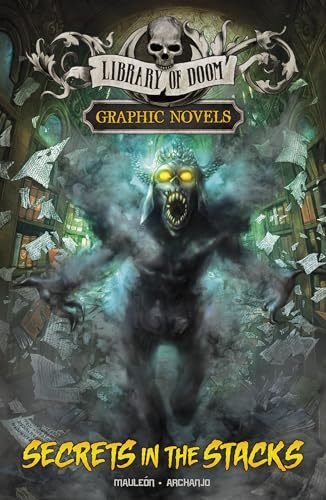 Beispielbild fr Secrets in the Stacks A Graphic Novel (Library of Doom Graphic Novels) zum Verkauf von Lakeside Books