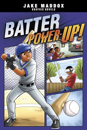 Imagen de archivo de Batter Power-up! (Jake Maddox Graphic Novels) [Library Binding] Maddox, Jake and Garcia, Eduardo a la venta por Lakeside Books