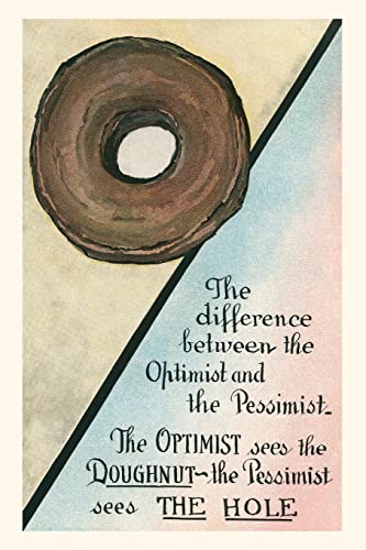 Beispielbild fr Vintage Journal Difference between Optimist and Pessimist zum Verkauf von Buchpark