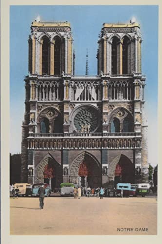 Beispielbild fr Vintage Journal Facade of Notre Dame Cathedral (Pocket Sized - Found Image Press Journals) zum Verkauf von GF Books, Inc.