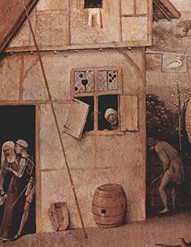 Beispielbild fr Hieronymus Bosch LARGE Notebook #6: Cool Artist Gifts - The Pedlar Hieronymus Bosch Notebook College Ruled to Write in 8.5x11" LARGE 100 Lined Pages zum Verkauf von Revaluation Books