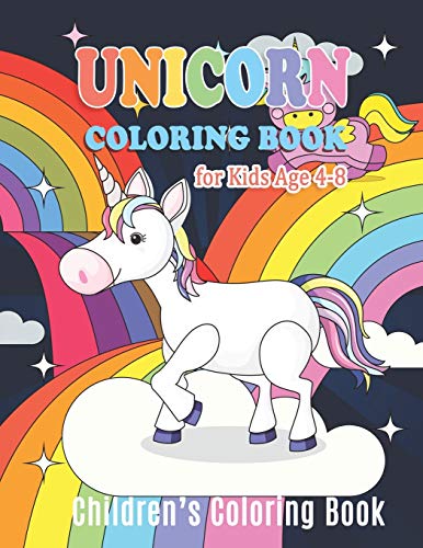 9781670360205: Unicorn Coloring Book for Kids Ages 4-8: Beautiful Designs with a variety of cute unicorns and detailed backgrounds