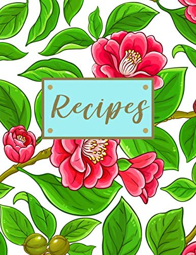 Stock image for Recipes: Cookbook Favorite Recipe Collection Blank Pages Notebook for Dining Ideas Planner Organizer (Nifty Cooking) for sale by Revaluation Books