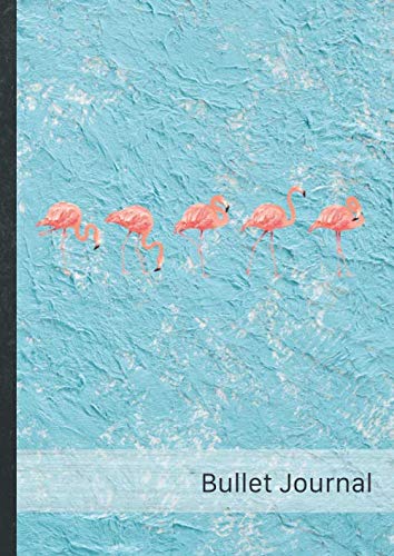 Stock image for Bullet Journal: Punktraster Notizbuch A4   Soft Cover, mit Register, 100+ Seiten   Motiv  Flamingos 401"   Original by #Goldesel (Dot Grid Notebook   . Skizzenbuch, Zeichenbuch, Notizheft). DIY! for sale by Revaluation Books