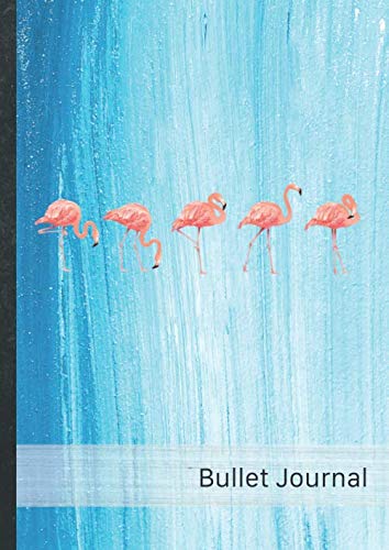 Stock image for Bullet Journal: Punktraster Notizbuch A4   Soft Cover, mit Register, 100+ Seiten   Motiv  Flamingos 402"   Original by #Goldesel (Dot Grid Notebook   . Skizzenbuch, Zeichenbuch, Notizheft). DIY! for sale by Revaluation Books