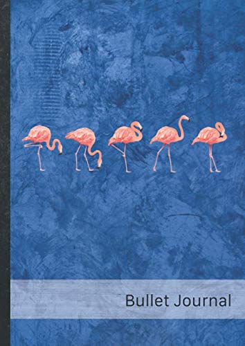 Stock image for Bullet Journal: Punktraster Notizbuch A4   Soft Cover, mit Register, 100+ Seiten   Motiv  Flamingos 403"   Original by #Goldesel (Dot Grid Notebook   . Skizzenbuch, Zeichenbuch, Notizheft). DIY! for sale by Revaluation Books