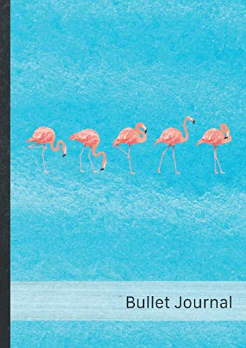 Stock image for Bullet Journal: Punktraster Notizbuch A4   Soft Cover, mit Register, 100+ Seiten   Motiv  Flamingos 404"   Original by #Goldesel (Dot Grid Notebook   . Skizzenbuch, Zeichenbuch, Notizheft). DIY! for sale by Revaluation Books