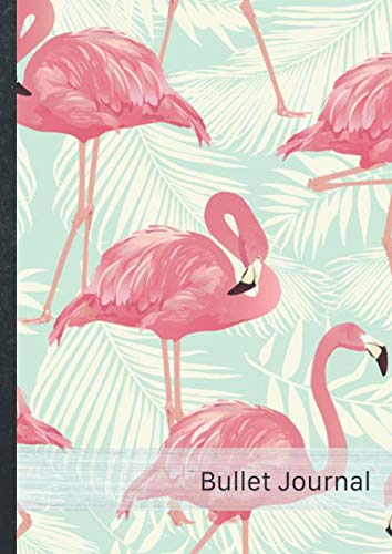 Stock image for Bullet Journal: Punktraster Notizbuch A4   Soft Cover, mit Register, 100+ Seiten   Motiv  Flamingos 405"   Original by #Goldesel (Dot Grid Notebook   . Skizzenbuch, Zeichenbuch, Notizheft). DIY! for sale by Revaluation Books