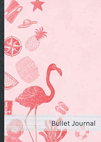 Stock image for Bullet Journal: Punktraster Notizbuch A4   Soft Cover, mit Register, 100+ Seiten   Motiv  Flamingos 406"   Original by #Goldesel (Dot Grid Notebook   . Skizzenbuch, Zeichenbuch, Notizheft). DIY! for sale by Revaluation Books