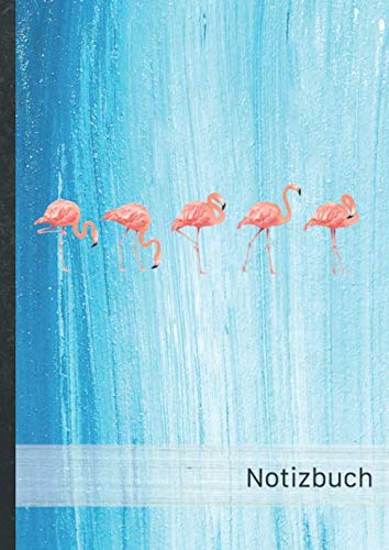 Beispielbild fr Notizbuch: blanko Notizheft A4-Format, 100+ Seiten, mit Register, Soft Cover Motiv Flamingos 402" Original by #Goldesel Blank Notebook . Skizzenbuch, Matheheft, Schulheft, bungsheft zum Verkauf von Revaluation Books