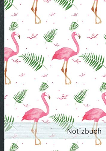 Beispielbild fr Notizbuch: blanko Notizheft A4-Format, 100+ Seiten, mit Register, Soft Cover Motiv Flamingos 408" Original by #Goldesel Blank Notebook . Skizzenbuch, Matheheft, Schulheft, bungsheft zum Verkauf von Revaluation Books
