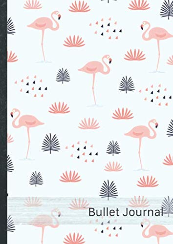 Stock image for Bullet Journal: Punktraster Notizbuch A4   Soft Cover, mit Register, 100+ Seiten   Motiv  Flamingos 409"   Original by #Goldesel (Dot Grid Notebook   . Skizzenbuch, Zeichenbuch, Notizheft). DIY! for sale by Revaluation Books