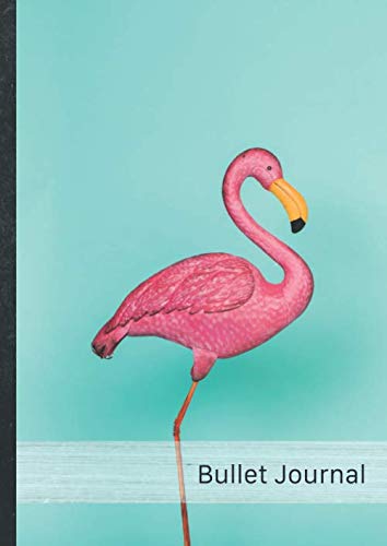 Stock image for Bullet Journal: Punktraster Notizbuch A4   Soft Cover, mit Register, 100+ Seiten   Motiv  Flamingos 410"   Original by #Goldesel (Dot Grid Notebook   . Skizzenbuch, Zeichenbuch, Notizheft). DIY! for sale by Revaluation Books