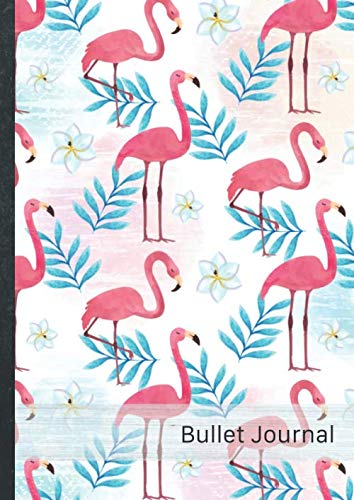 Stock image for Bullet Journal: Punktraster Notizbuch A4   Soft Cover, mit Register, 100+ Seiten   Motiv  Flamingos 412"   Original by #Goldesel (Dot Grid Notebook   . Skizzenbuch, Zeichenbuch, Notizheft). DIY! for sale by Revaluation Books