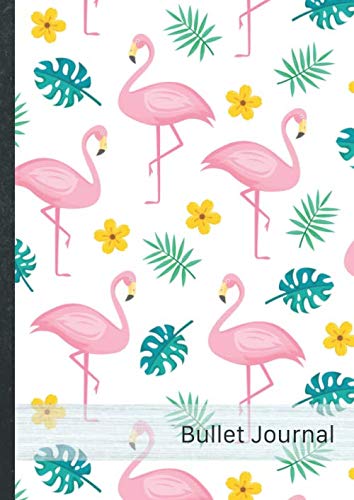 Stock image for Bullet Journal: Punktraster Notizbuch A4   Soft Cover, mit Register, 100+ Seiten   Motiv  Flamingos 414"   Original by #Goldesel (Dot Grid Notebook   . Skizzenbuch, Zeichenbuch, Notizheft). DIY! for sale by Revaluation Books