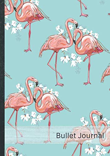 Stock image for Bullet Journal: Punktraster Notizbuch A4   Soft Cover, mit Register, 100+ Seiten   Motiv  Flamingos 415"   Original by #Goldesel (Dot Grid Notebook   . Skizzenbuch, Zeichenbuch, Notizheft). DIY! for sale by Revaluation Books