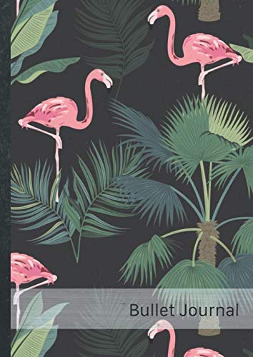 Stock image for Bullet Journal: Punktraster Notizbuch A4   Soft Cover, mit Register, 100+ Seiten   Motiv  Flamingos 418"   Original by #Goldesel (Dot Grid Notebook   . Skizzenbuch, Zeichenbuch, Notizheft). DIY! for sale by Revaluation Books