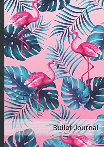 Stock image for Bullet Journal: Punktraster Notizbuch A4   Soft Cover, mit Register, 100+ Seiten   Motiv  Flamingos 420"   Original by #Goldesel (Dot Grid Notebook   . Skizzenbuch, Zeichenbuch, Notizheft). DIY! for sale by Revaluation Books