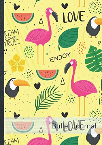 Stock image for Bullet Journal: Punktraster Notizbuch A4   Soft Cover, mit Register, 100+ Seiten   Motiv  Flamingos 421"   Original by #Goldesel (Dot Grid Notebook   . Skizzenbuch, Zeichenbuch, Notizheft). DIY! for sale by Revaluation Books