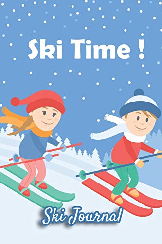 Imagen de archivo de Ski Journal: Ski lined notebook - gifts for a skiier - skiing books for kids, men or woman who loves ski- composition notebook -111 a la venta por ThriftBooks-Dallas
