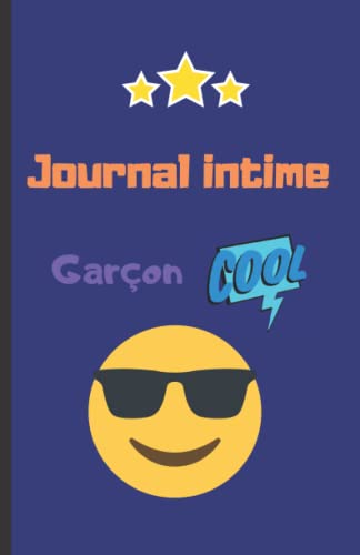 9781671109759: Journal intime garon: Carnet de notes original, format A5 13,97x21,59cm pour criture journal intime, bullet journal, 100 p avec lignes, ide cadeau ... garon, journal intime, livre journal intime