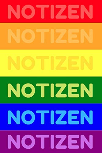 Stock image for Pride Notebook Notizen: 100 Seiten Journal Notizbuch ca. DIN A5 liniert (Prides Notes) for sale by Revaluation Books