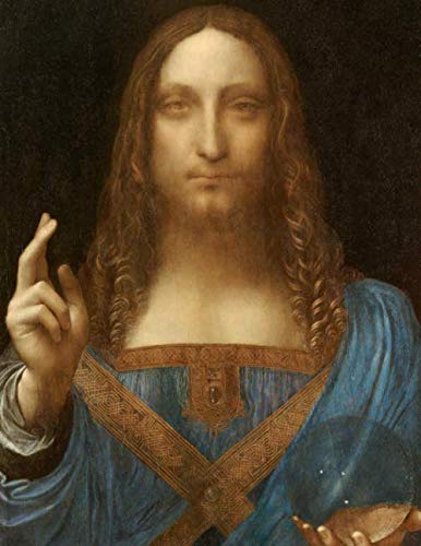 Stock image for Leonardo da Vinci LARGE Notebook #2: Cool Artist Gifts - Salvator Mundi Leonardo da Vinci Notebook College Ruled to Write in 8.5x11" LARGE 100 Lined Pages for sale by Revaluation Books