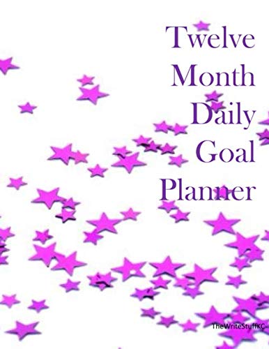 Stock image for Twelve Month Daily Goal Planner for sale by Revaluation Books