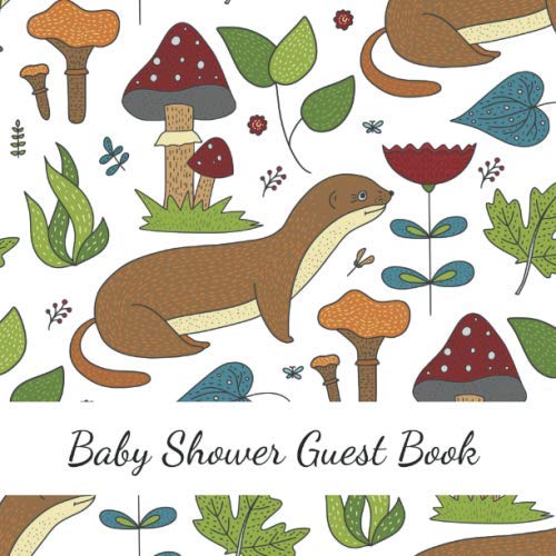 Stock image for Baby Shower Guest Book: Woodland Cute Animals, Sign in Welcome Baby Guestbook with Address, Advice for Parents, Wishes for Baby, Bonus Notes, Photo & Gift Tracker for sale by Revaluation Books