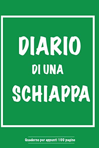 Stock image for Diario di una schiappa quaderno per scrivere appunti 100 pagine 6x9: regalo bambini for sale by Revaluation Books