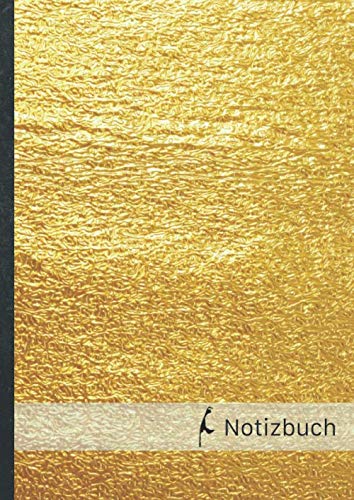 Beispielbild fr Notizbuch: blanko Notizheft A4-Format, 100+ Seiten, Soft Cover, mit Register Design Sylt Gold" Original Sylter Notizbuch Blank Notebook . Skizzenbuch, Matheheft, Schulheft, bungsheft zum Verkauf von Revaluation Books