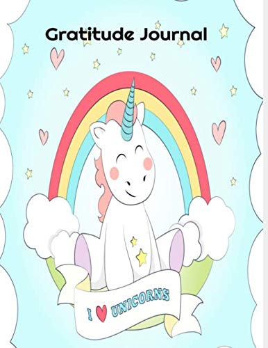 Stock image for Gratitude Journal: Unicorn Thankful Thoughts, Daily Journal for kids, teens, tweens, Today I am Thankful for.My Happiest Moment., I Draw my happiest Moment.,My Mood.110 page 8.5x11 for sale by Revaluation Books