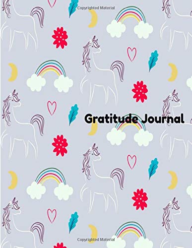 Stock image for Gratitude Journal: Unicorn Thankful Thoughts, Daily Journal for kids, teens, tweens, Today I am Thankful for.My Happiest Moment., I Draw my happiest Moment.,My Mood.110 page 8.5x11 for sale by Revaluation Books