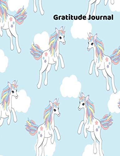 Stock image for Gratitude Journal: Unicorn Thankful Thoughts, Daily Journal for kids, teens, tweens, Today I am Thankful for.My Happiest Moment., I Draw my happiest Moment.,My Mood.110 page 8.5x11 for sale by Revaluation Books